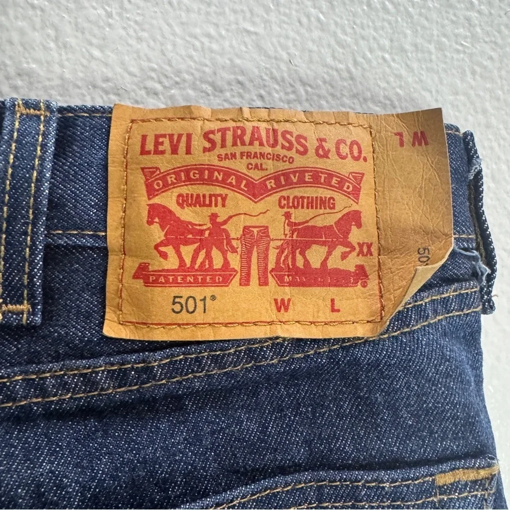 Levis 501 Vintage Denim Jeans Pants Size 48X32